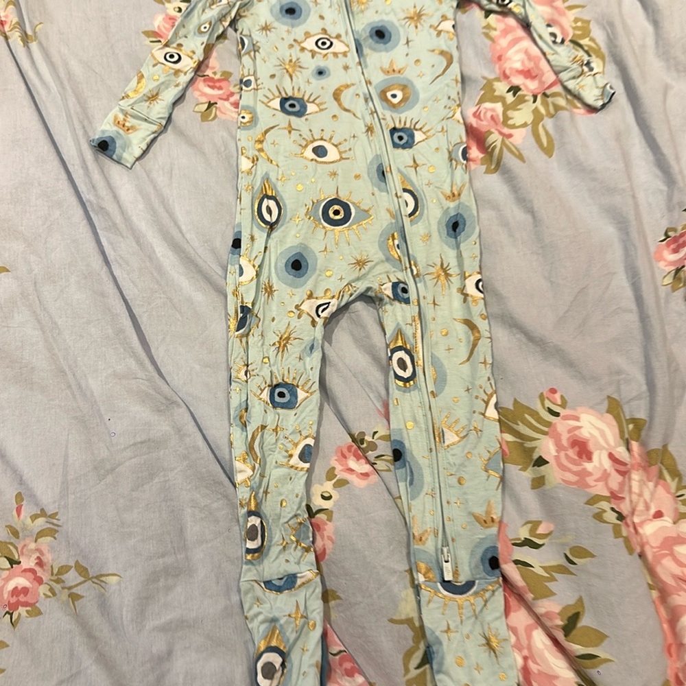 Posh peanut  One Piece with Eye Pattern Celtic size 2t